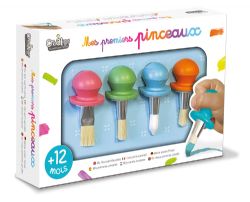 JC25 CREALIGN - MES PREMIERS PINCEAUX 4 PIÈCES